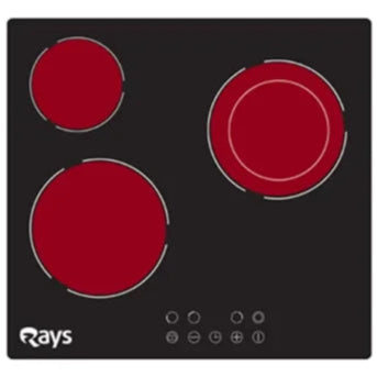 Rays 3 Burners Ceramic Plate C-106