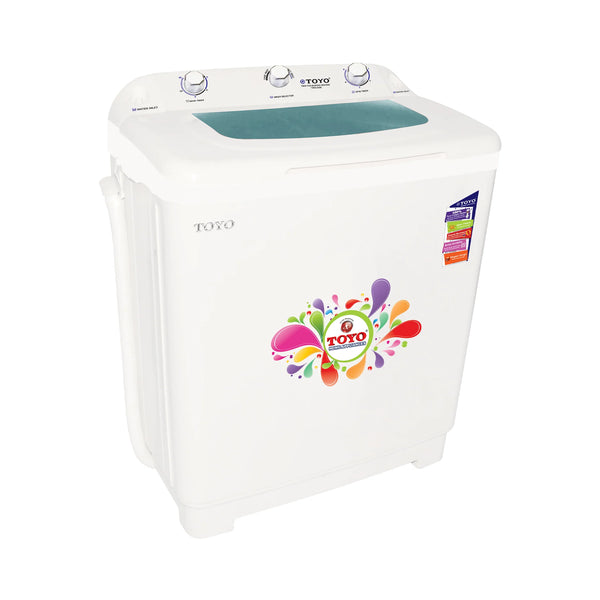 toyo Twin Tub (Plastic Body) TWD-5000 grey wash/spin washing machine