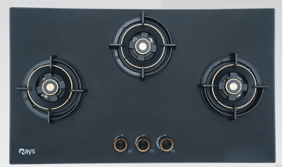 RAYS 3 Burner Built-in Gas Hob – 8603G1