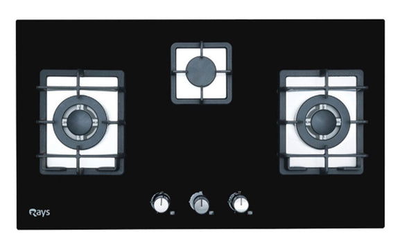 RAYS 3 Burner Built-in Gas Hob –RGH 9003 GI