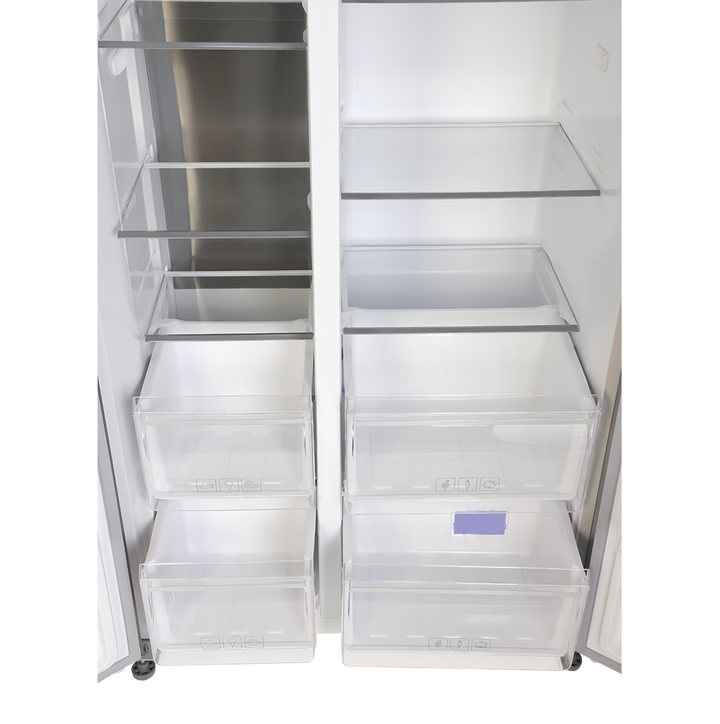 Usama Inox DAWLANCE DSS-9055 Inox Inverter No-Frost Refrigerator – USAMA electronics