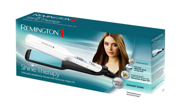 REMINGTON S8550 HAIR STRAIGHTENER SHINE THERAPY WIDE
