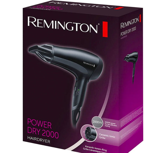 REMINGTON D3010 HAIR DRYER POWER IONIC 2000W