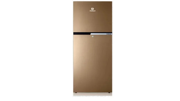 DAWLANCE DOUBLE DOOR REFRIGERATOR 9149 WB Chrome Fh BLACK