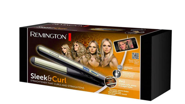 REMINGTON S6500 HAIR STRAIGHTENER SLEEK & CURL