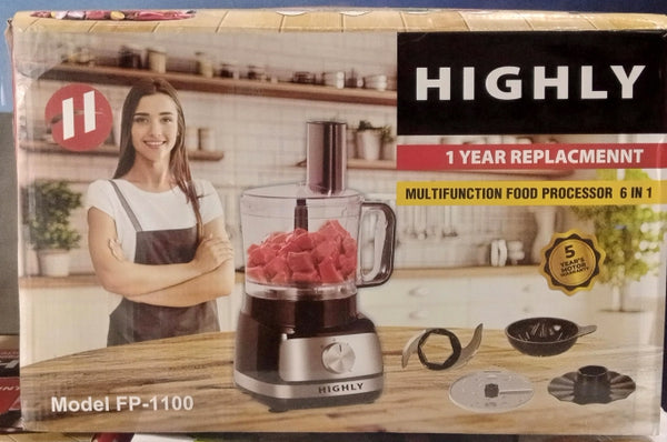 HIGHLY FOOD PROCESSOR FP-1100 6 IN 1