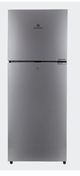DAWLANCE DOUBLE DOOR INVERTER REFRIGERATOR 9191WB CHROME PRO HAIRLINE SILVER