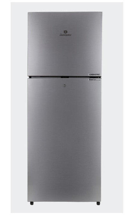 DAWLANCE DOUBLE DOOR INVERTER REFRIGERATOR 9178 WB CHROME PRO HAIRLINE SILVER