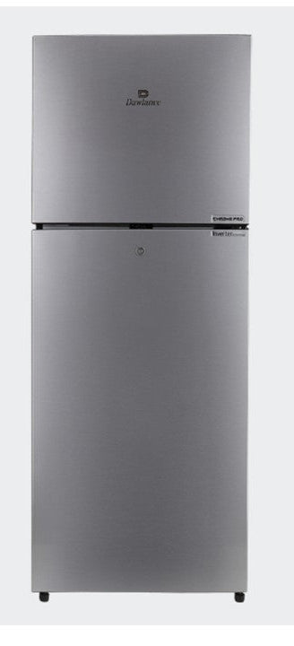 DAWLANCE DOUBLE DOOR REFRIGERATOR 9193WB CHROME PRO INVERTER  HAIRLINE SILVER